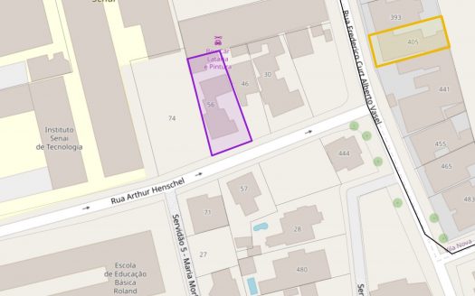 TERRENO com 615,20 m² com 02 residências – REF 6083
