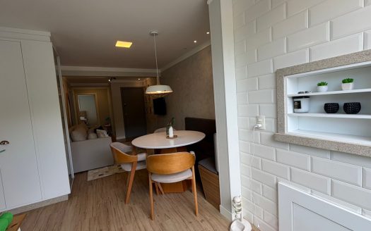 APARTAMENTO SEMI-MOBILIADO – REF 6084